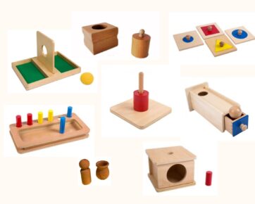 Jeu Montessori 0 à 6 mois - Boutchoubox