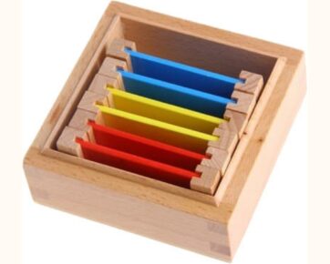 1ère boite des tablettes de couleurs